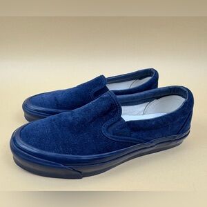 Vans Vault OG Classic Slip-On LX Navy Suede Men 8 / Women 9.5 - NWOB